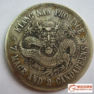 Kiang Nan Dollar with circlet-like scales
